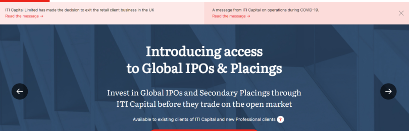 Features of the ITI Capital brokerage company: is it worth working?