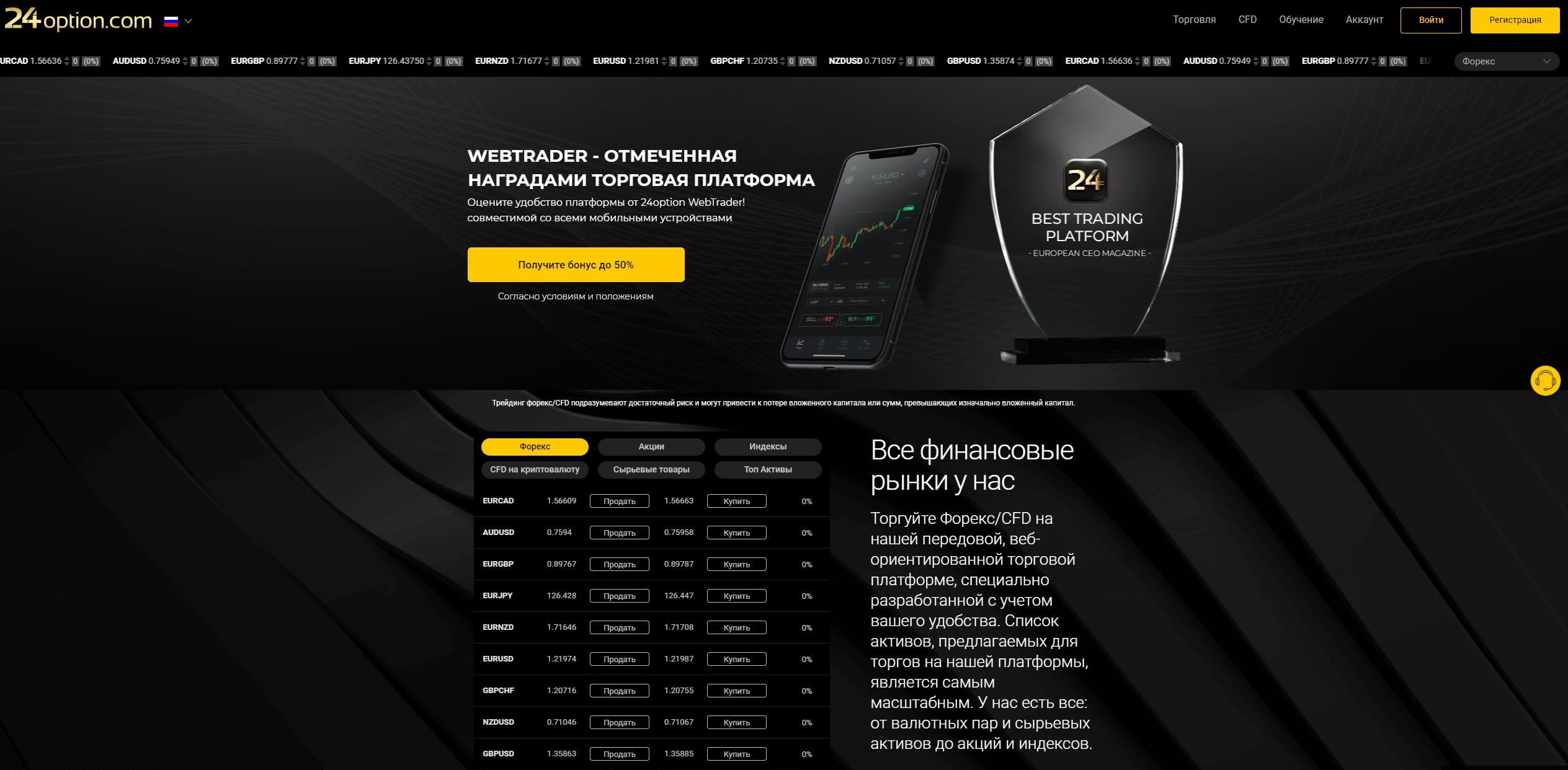 24option официальный сайт