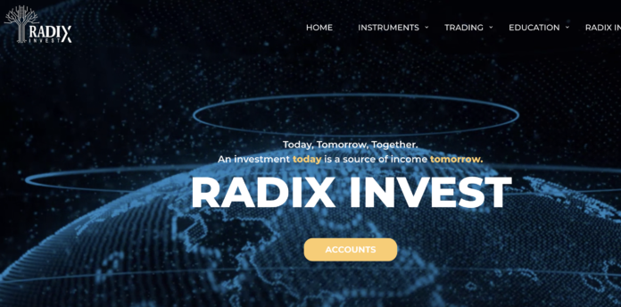 radix invest сайт компании