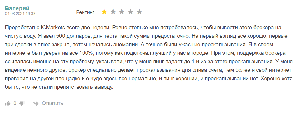 Revisão do corretor IC Markets