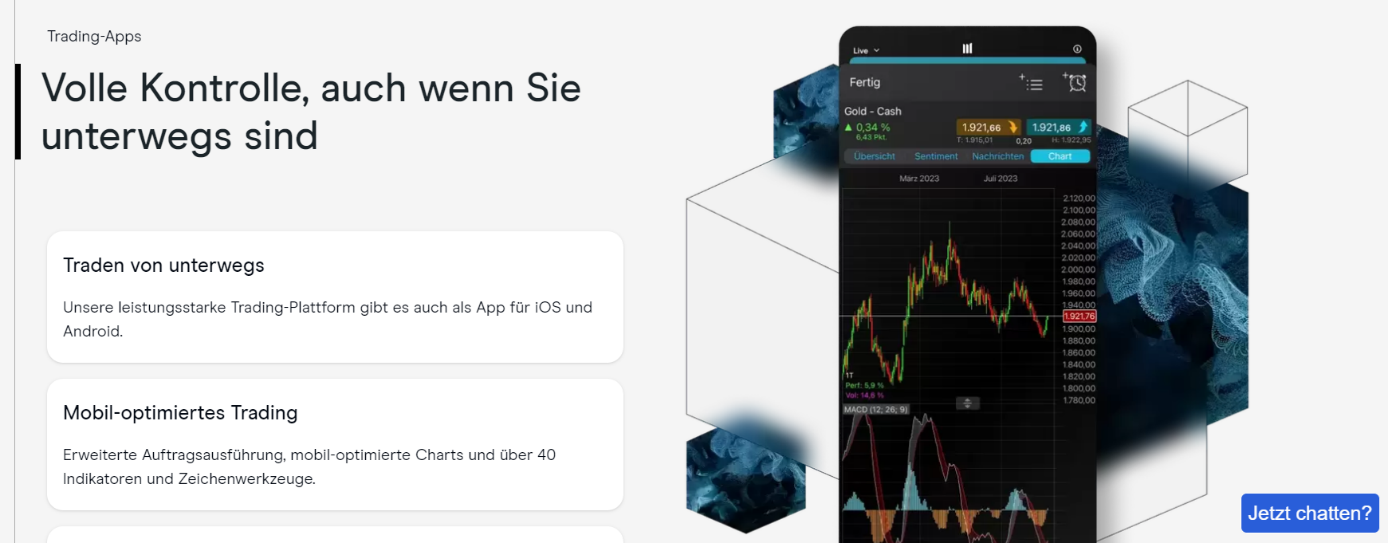 Торговое приложение брокера 