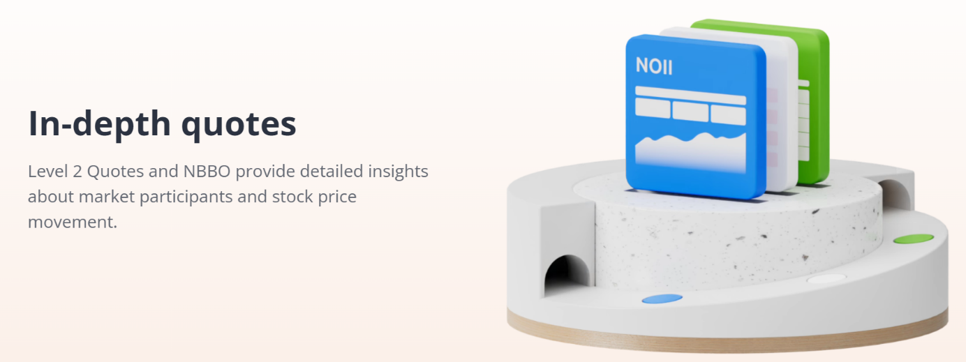 Plateformes de négociation du projet WeBull